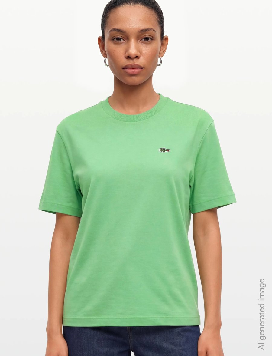 Lacoste - Relaxed Fit T-shirt - t-shirts - green - 3