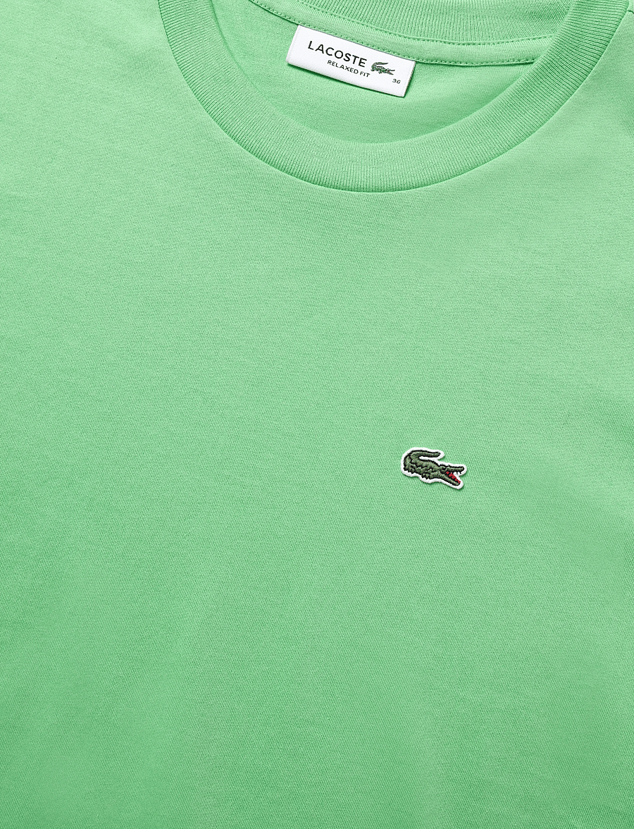 Lacoste - Relaxed Fit T-shirt - t-shirts - green - 5
