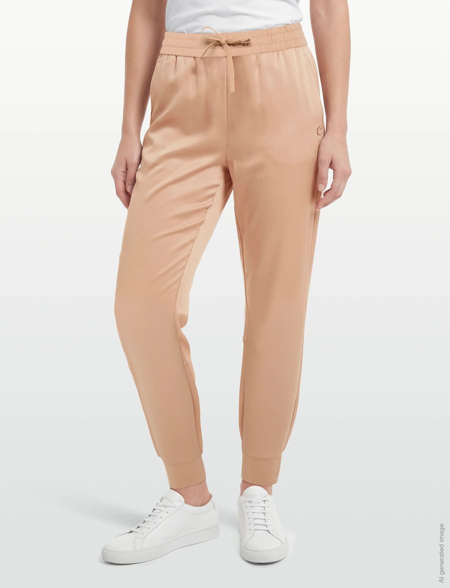 Lacoste - Cotton Sweatpants - sweatpants - pink - 3
