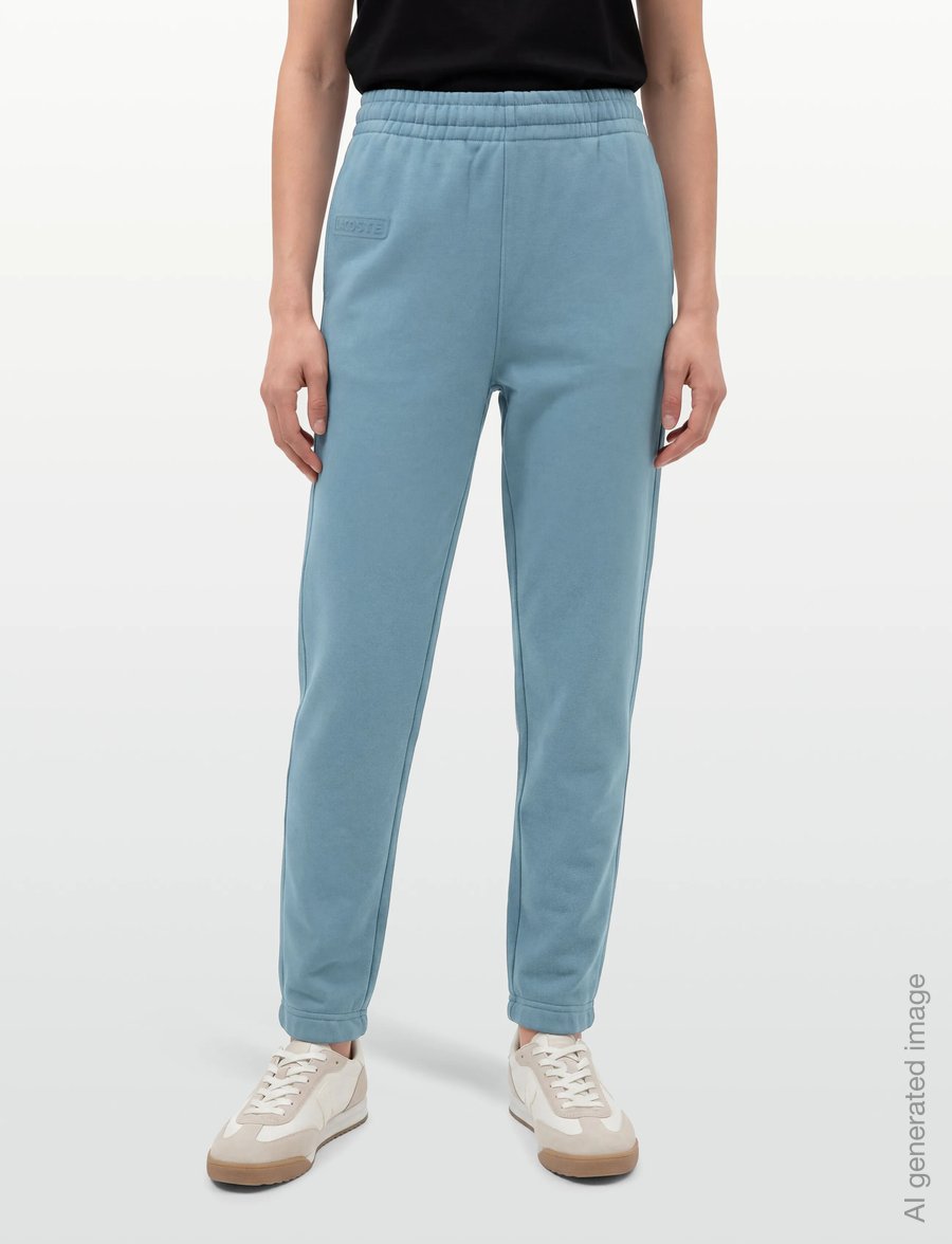 Lacoste - Embossed Logo Fleece Pants - jogginghosen - blue - 3