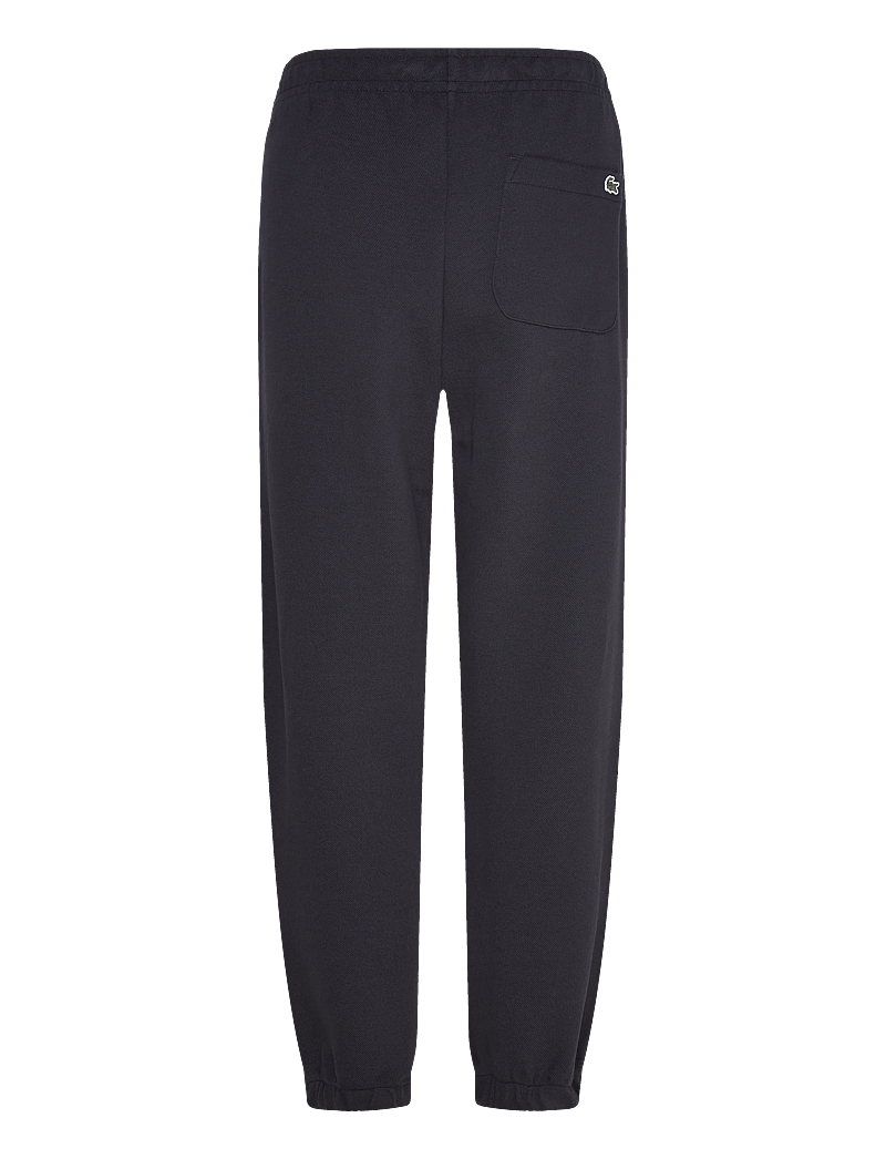 Lacoste - Cotton Blend Piqué Jogging Pants - joggers - navy blue - 1