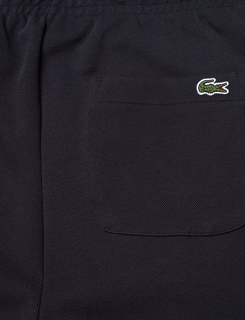 Lacoste - Cotton Blend Piqué Jogging Pants - joggers - navy blue - 4