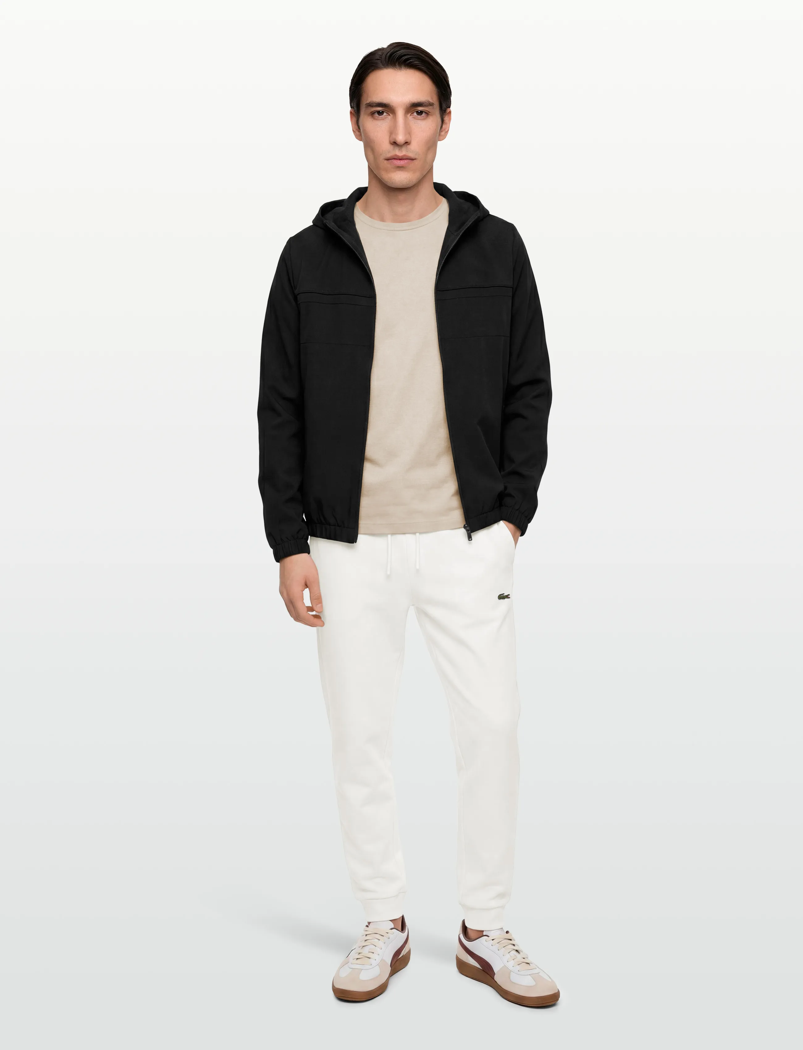 Lacoste Training Trousers, 38, White, Bukser > Joggers, Dame