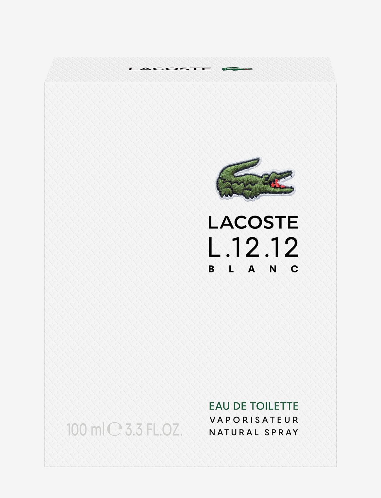Lacoste Fragrance - L.12.12 BLANC EDT 100 ML - till honom  - clear - 2