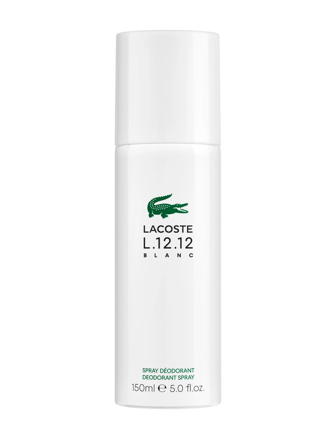 Lacoste Fragrance L.12.12 Blanc Deo Spray 150 ml, 150 ml, Nude, Deodoranter > Spray, Herre