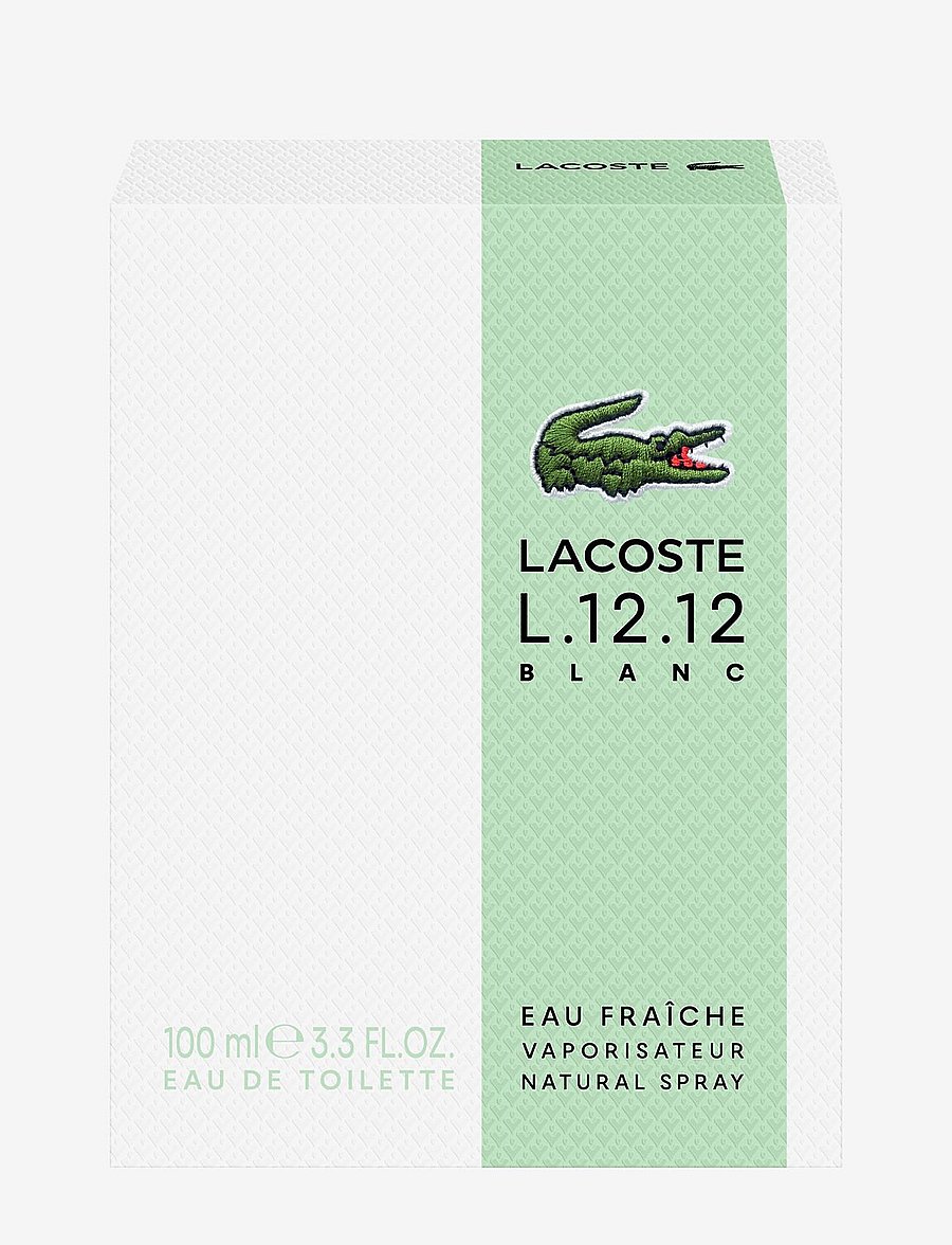 Lacoste Fragrance - L.12.12 BLANC EAU FRAICHE EDT 100 ML - til ham - clear - 2