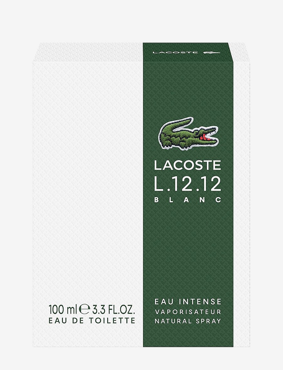 Lacoste Fragrance - L.12.12 BLANC EAU INTENSE EDT 100 ML - till honom - clear - 2