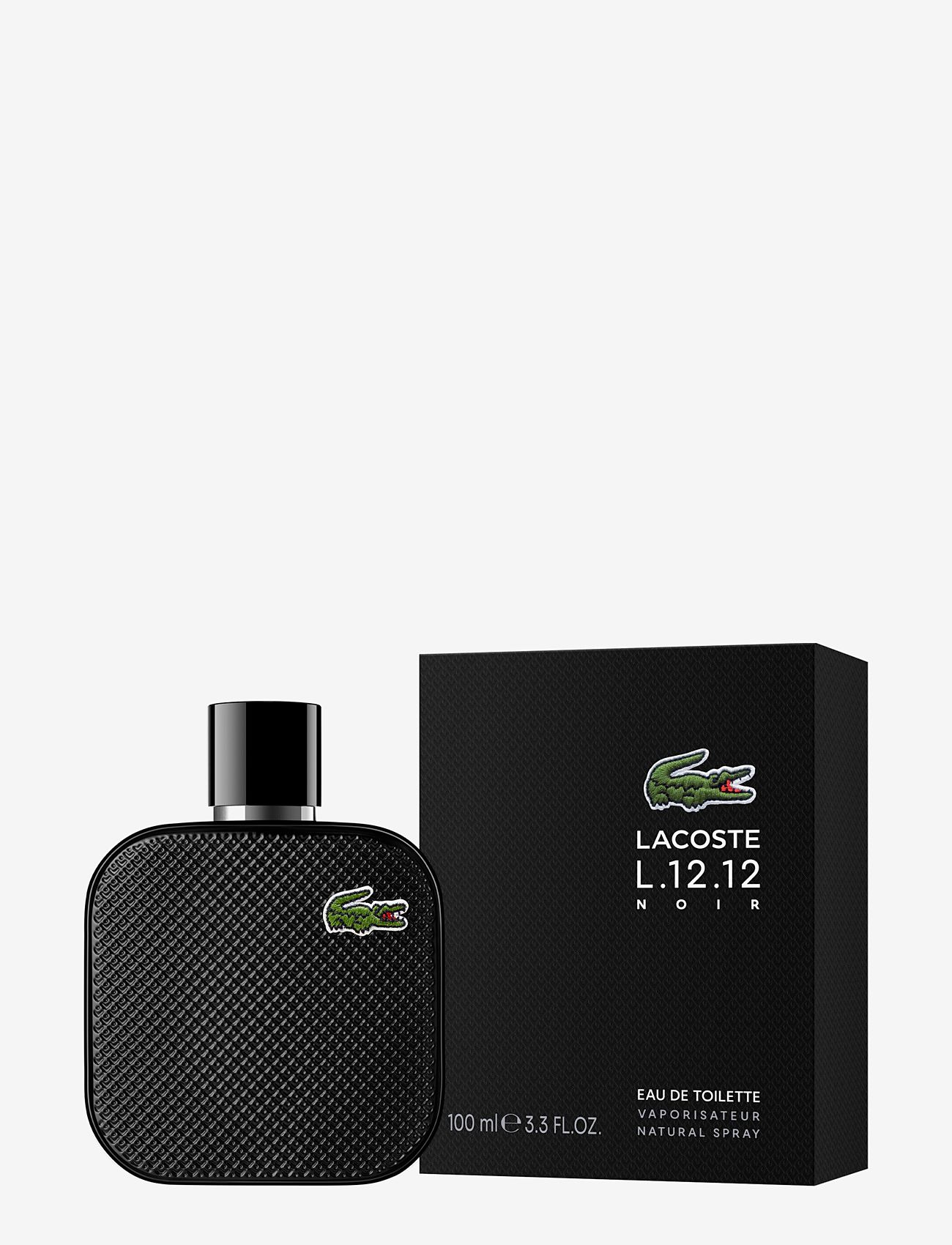 Lacoste Fragrance - L.12.12 NOIR EDT 100 ML - til ham  - clear - 1