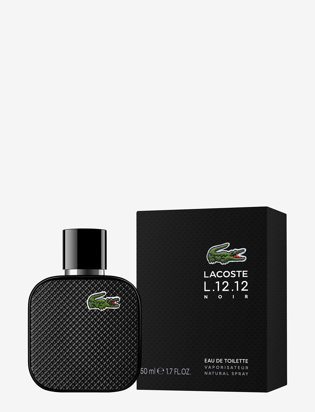 Lacoste Fragrance - L.12.12 NOIR EDT 50 ML - til ham  - clear - 1