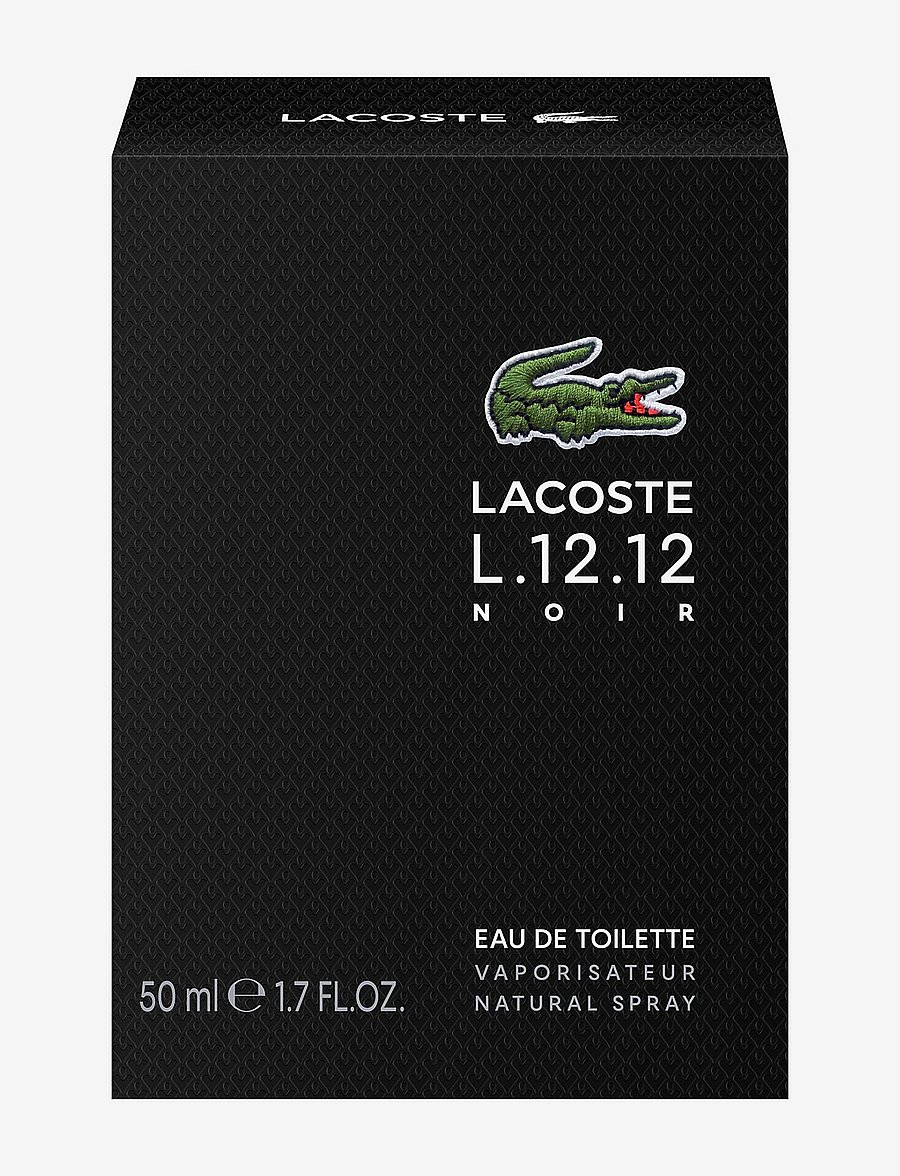 Lacoste Fragrance - L.12.12 NOIR EDT 50 ML - till honom - clear - 2