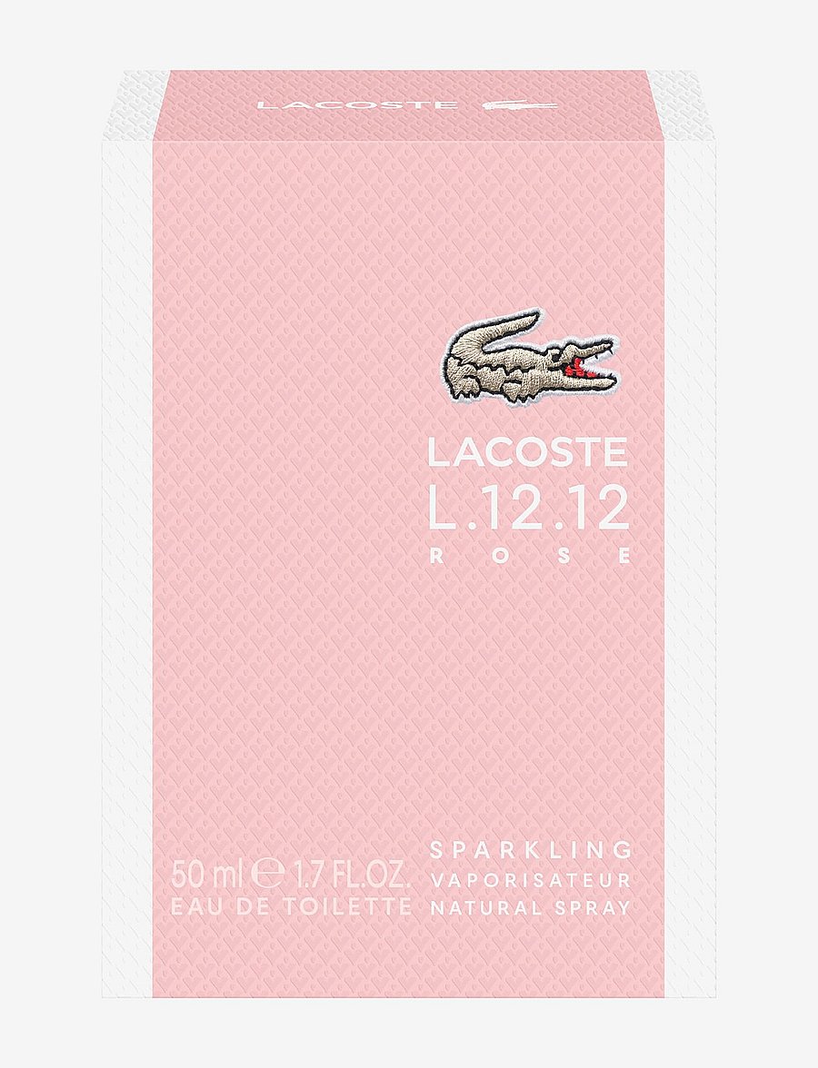 Lacoste Fragrance - L.12.12 ROSE SPARKLING EDT 50 ML - til hende - clear - 2