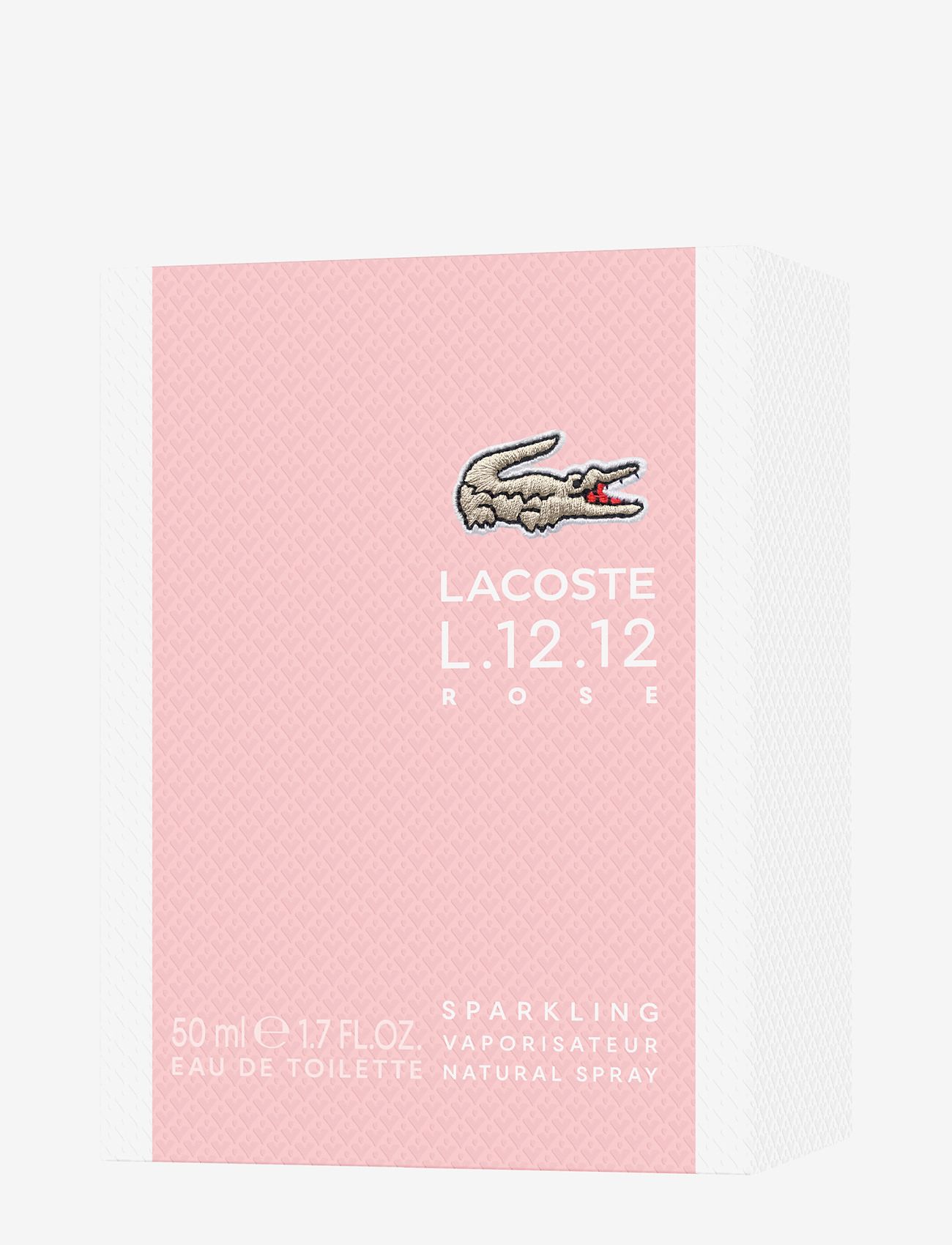 Lacoste Fragrance - L.12.12 ROSE SPARKLING EDT 50 ML - sommer parfumer - clear - 3