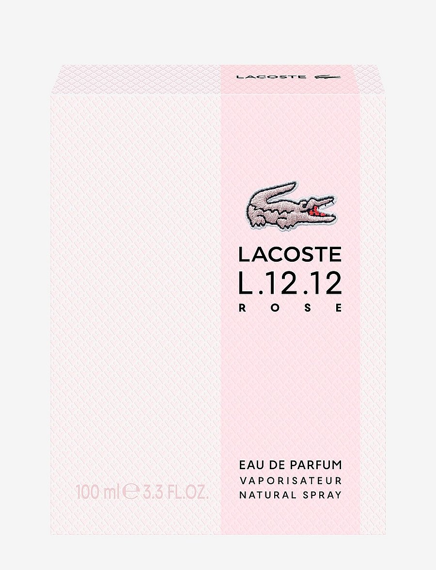 Lacoste Fragrance - L.12.12 ROSE EDP 100 ML - redo för date night - clear - 2