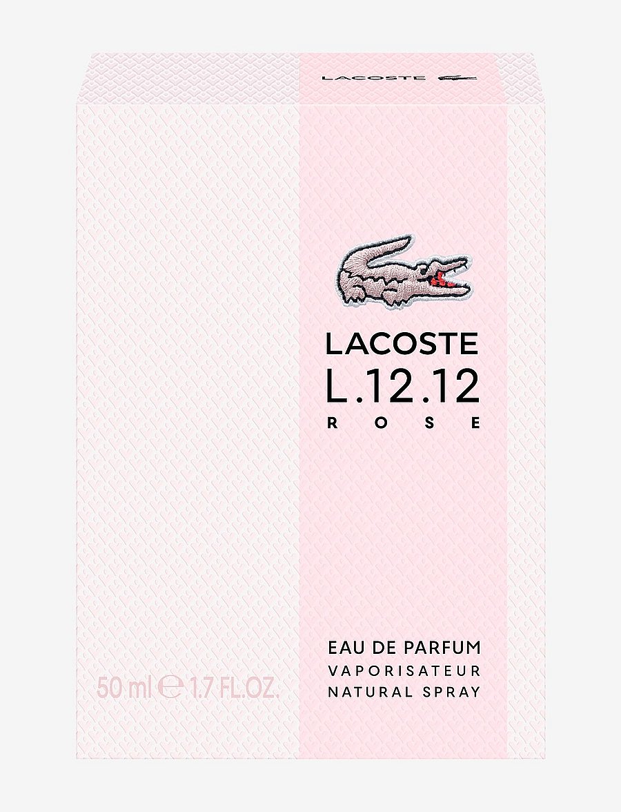 Lacoste Fragrance - L.12.12 ROSE EDP 50 ML - bliv klar til date night - clear - 2