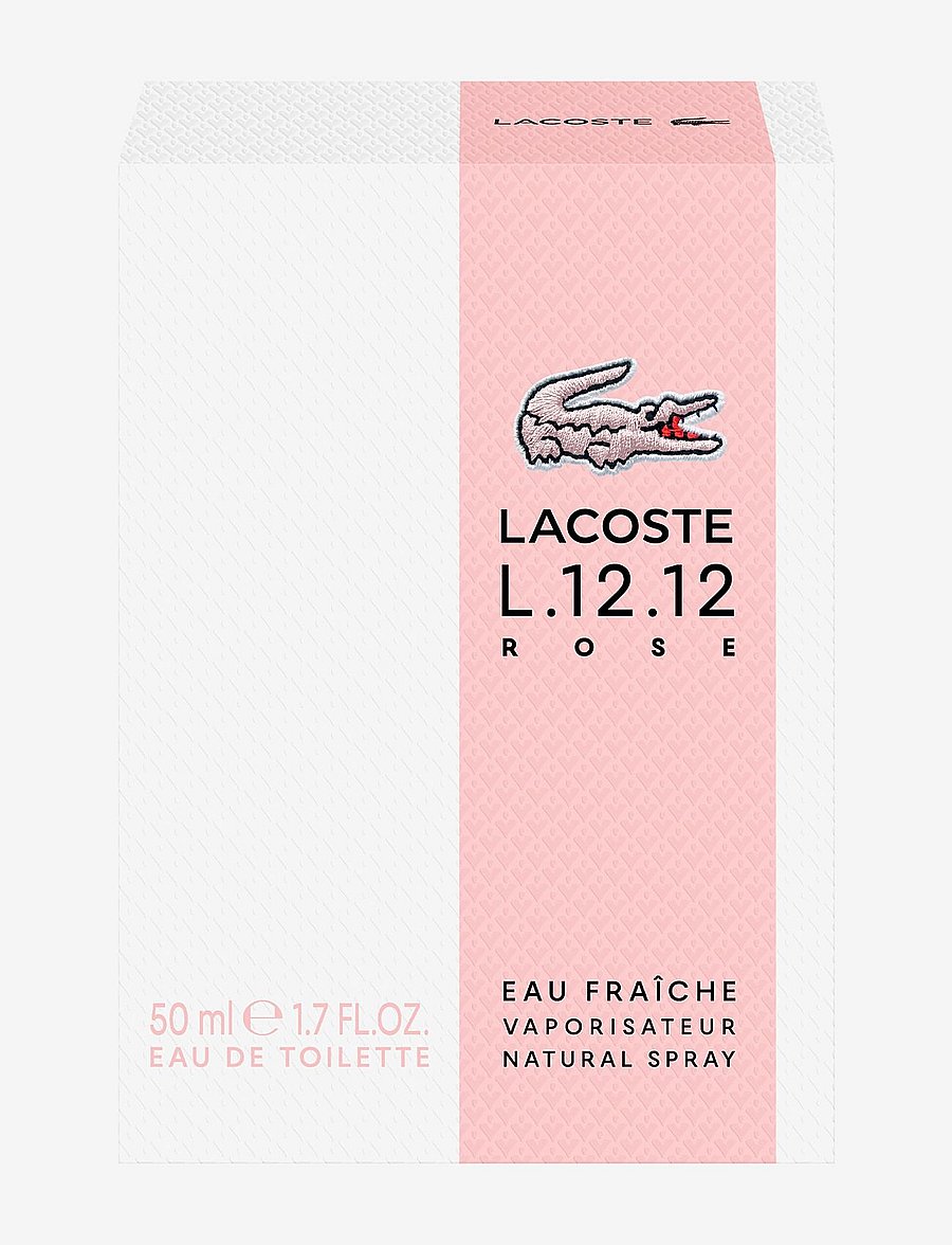 Lacoste Fragrance - L.12.12 ROSE EAU FRAICHE EDT 50 ML - til hende - clear - 2