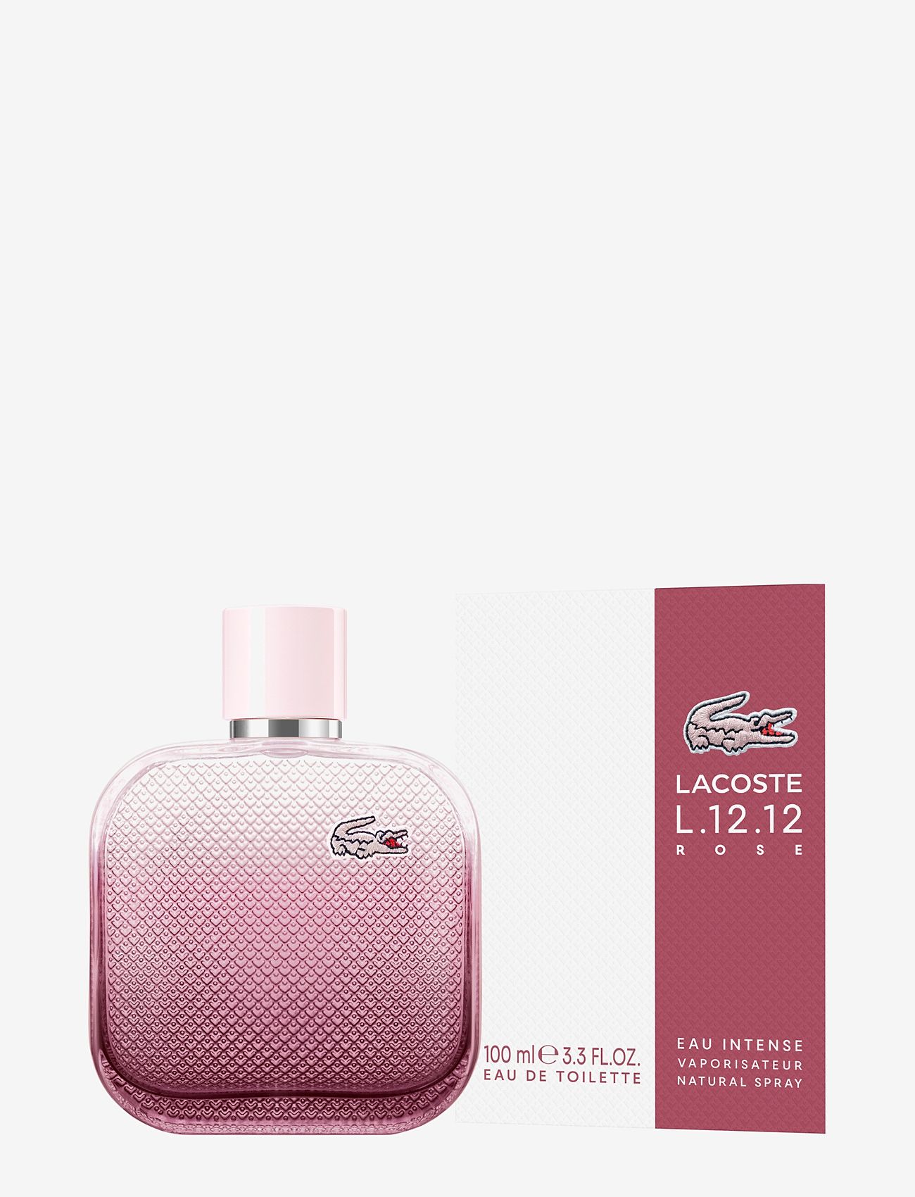 Lacoste Fragrance - L.12.12 ROSE EAU INTENSE EDT 100 ML - bliv klar til date night - clear - 1