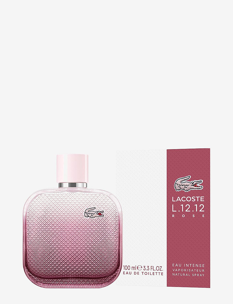 Lacoste Fragrance - L.12.12 ROSE EAU INTENSE EDT 100 ML - redo för date night - clear - 1