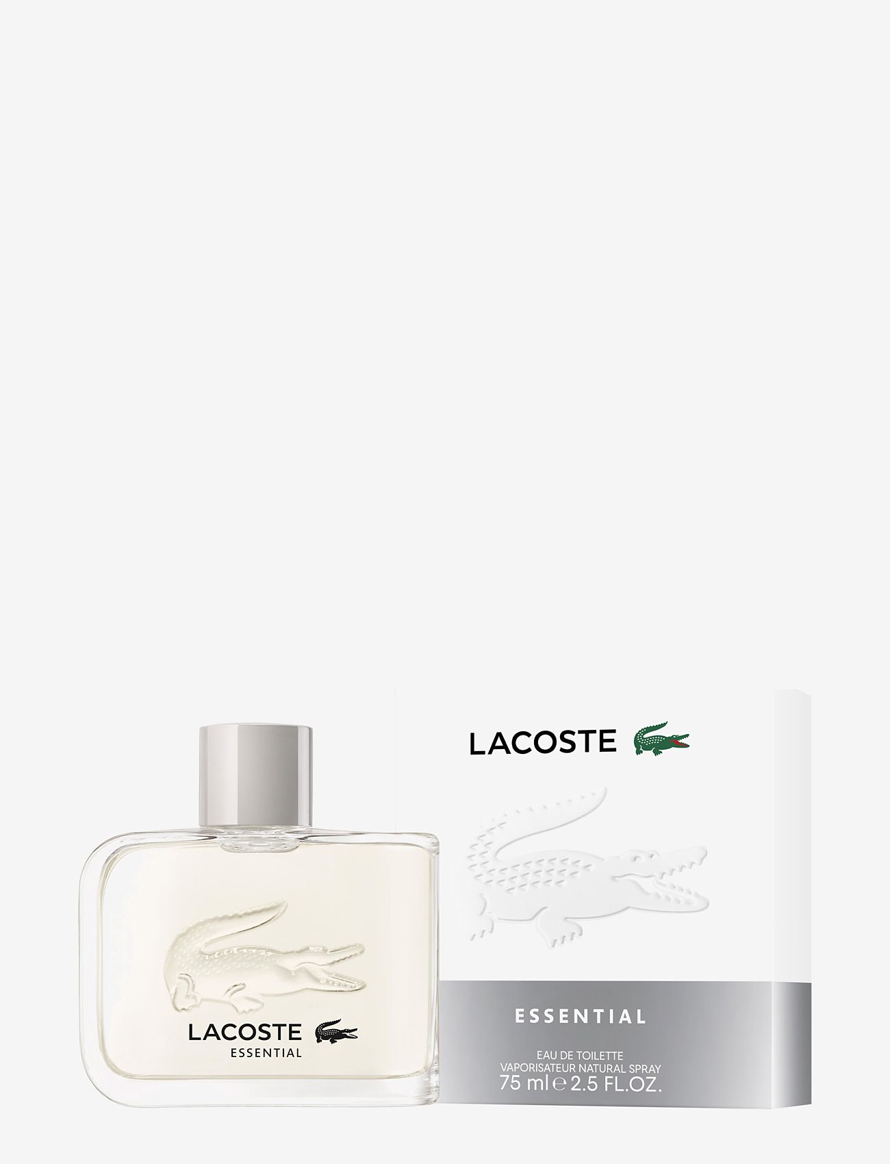 Lacoste Fragrance - ESSENTIAL EDT 75 ML - til ham  - clear - 1