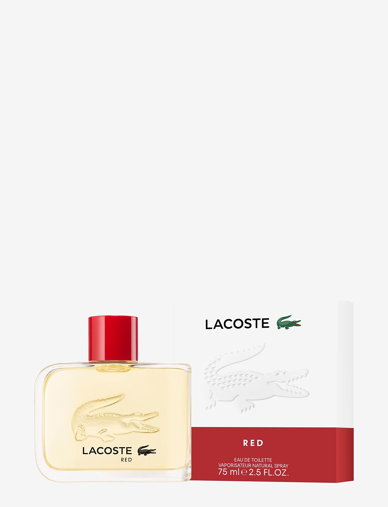 Lacoste Fragrance - RED EDT 75 ML - till honom  - clear - 1