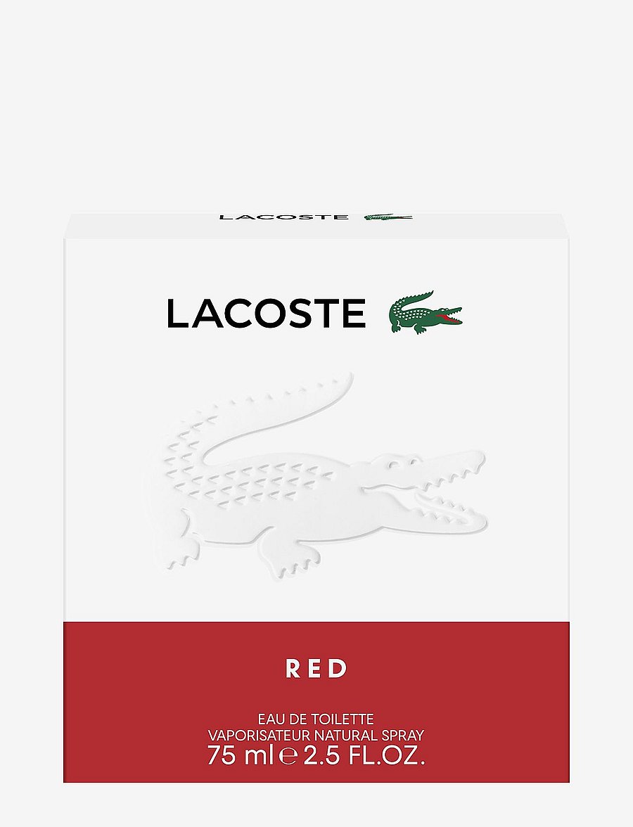 Lacoste Fragrance - RED EDT 75 ML - til ham - clear - 2