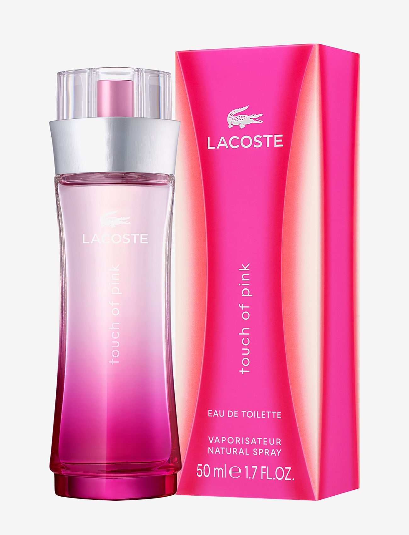 Lacoste Fragrance - TOUCH OF PINK EDT 50 ML - redo för date night - clear - 1