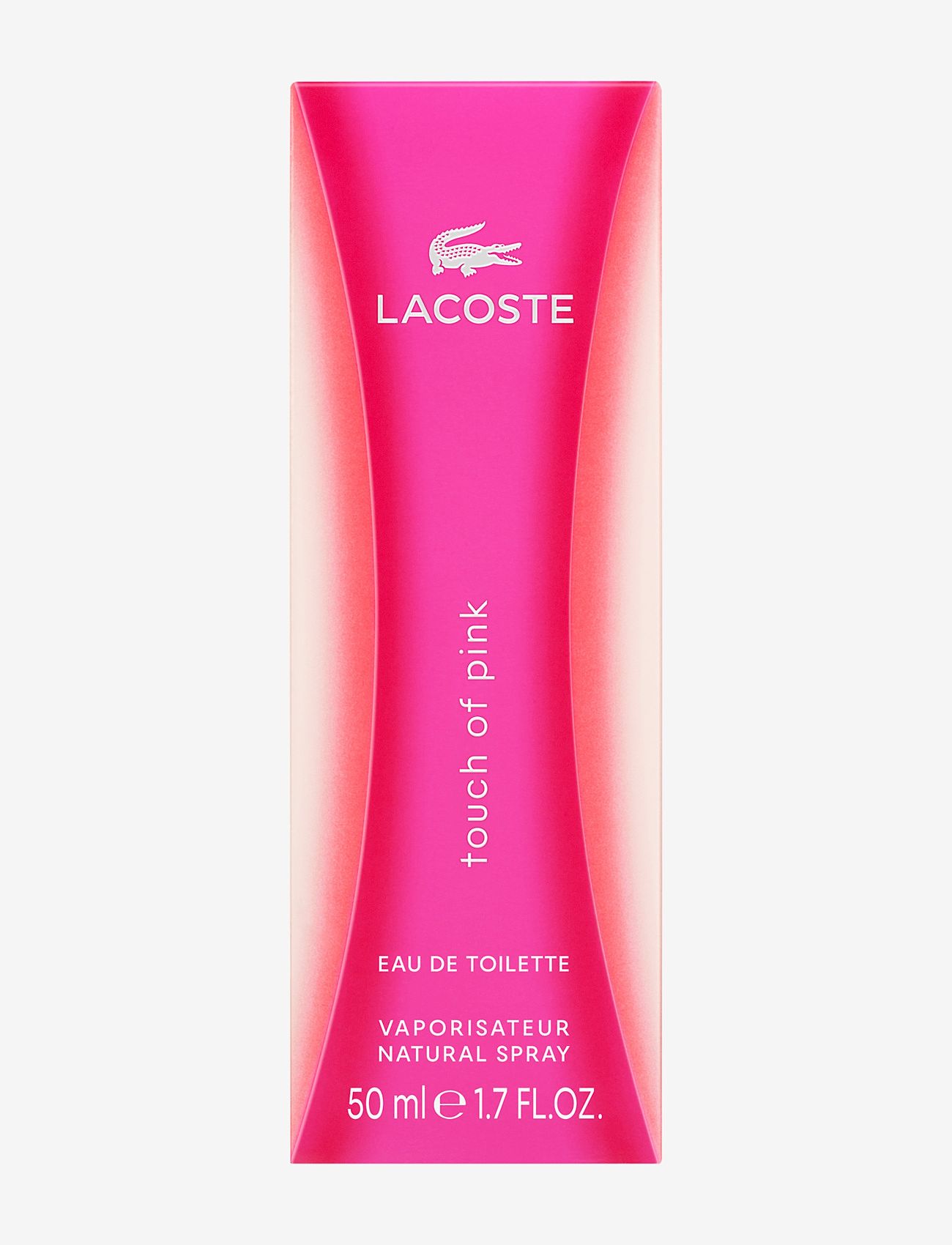 Lacoste Fragrance - TOUCH OF PINK EDT 50 ML - bliv klar til date night - clear - 2