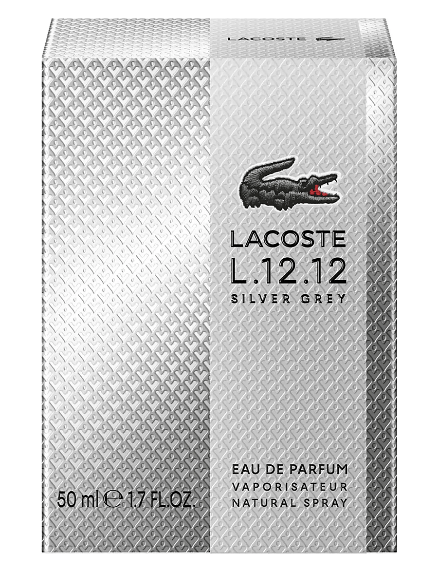 Lacoste Fragrance - L.12.12 Silver Grey EdP 50 ml - till honom - clear - 2
