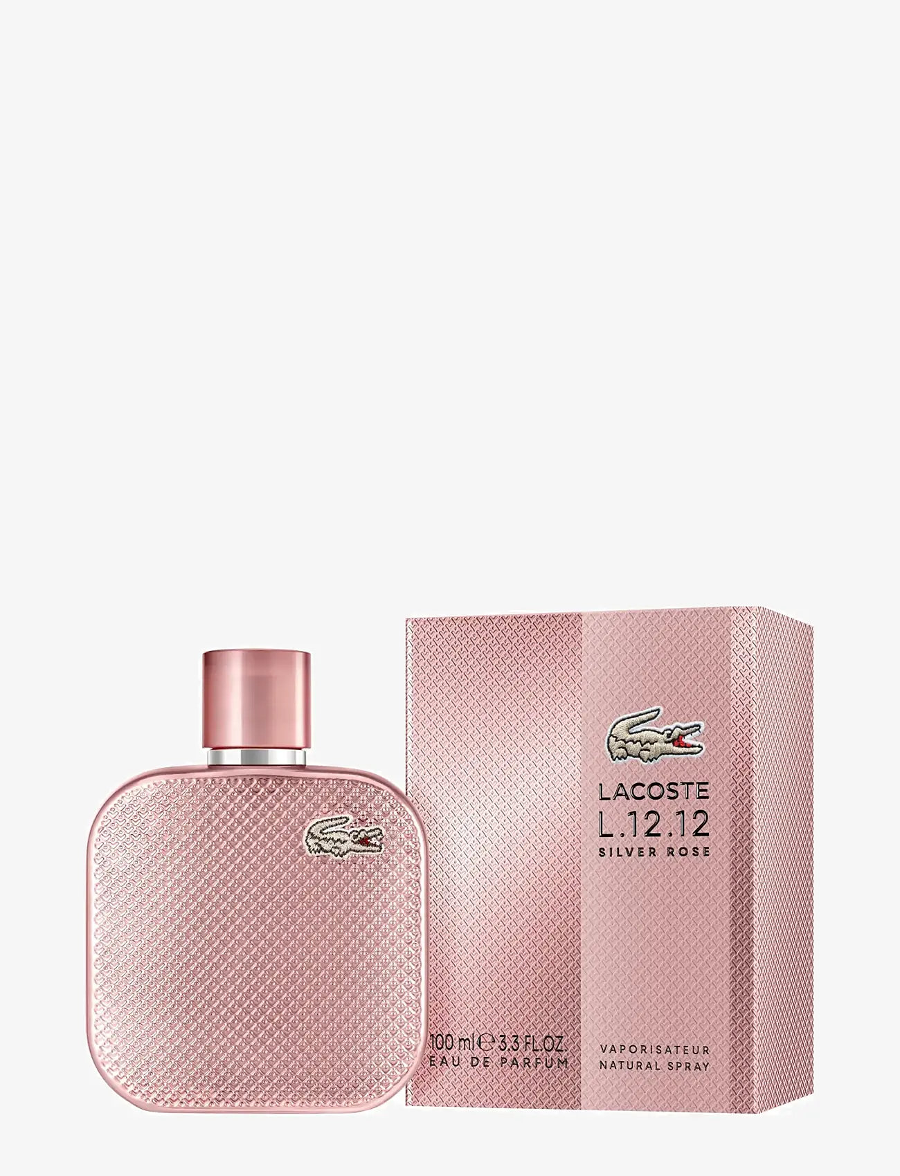 Lacoste Fragrance - L.12.12 Silver Rose EdP 100 ml - redo för date night - clear - 1