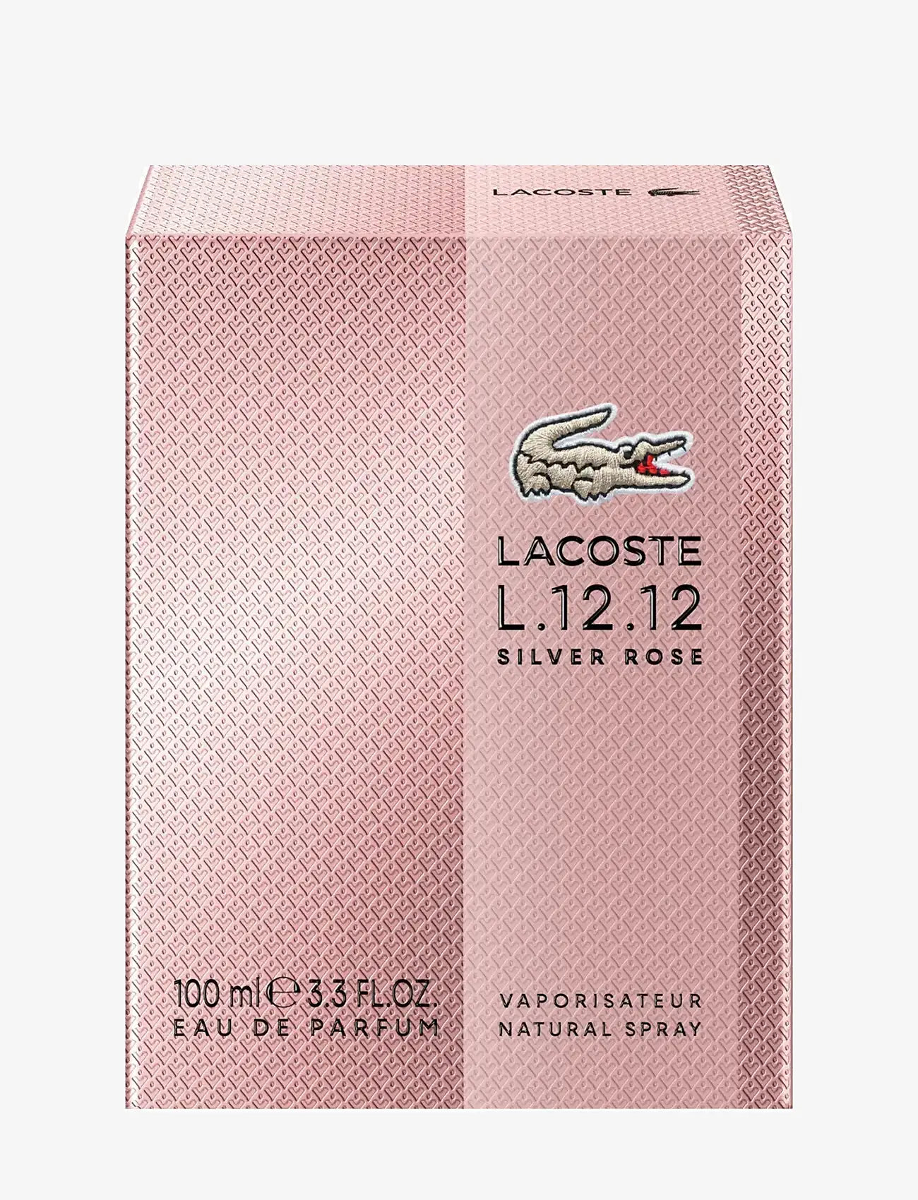 Lacoste Fragrance - L.12.12 Silver Rose EdP 100 ml - redo för date night - clear - 2