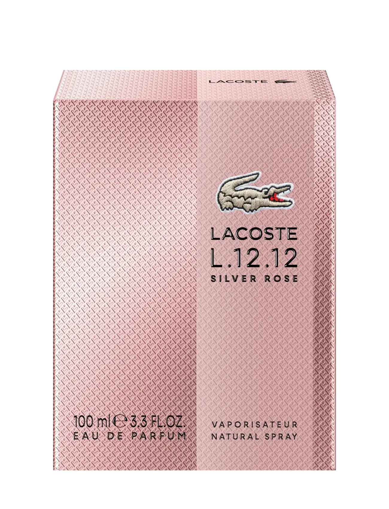 Lacoste Fragrance - L.12.12 Silver Rose EdP 100 ml - valmiina treffi-iltaan - clear - 2