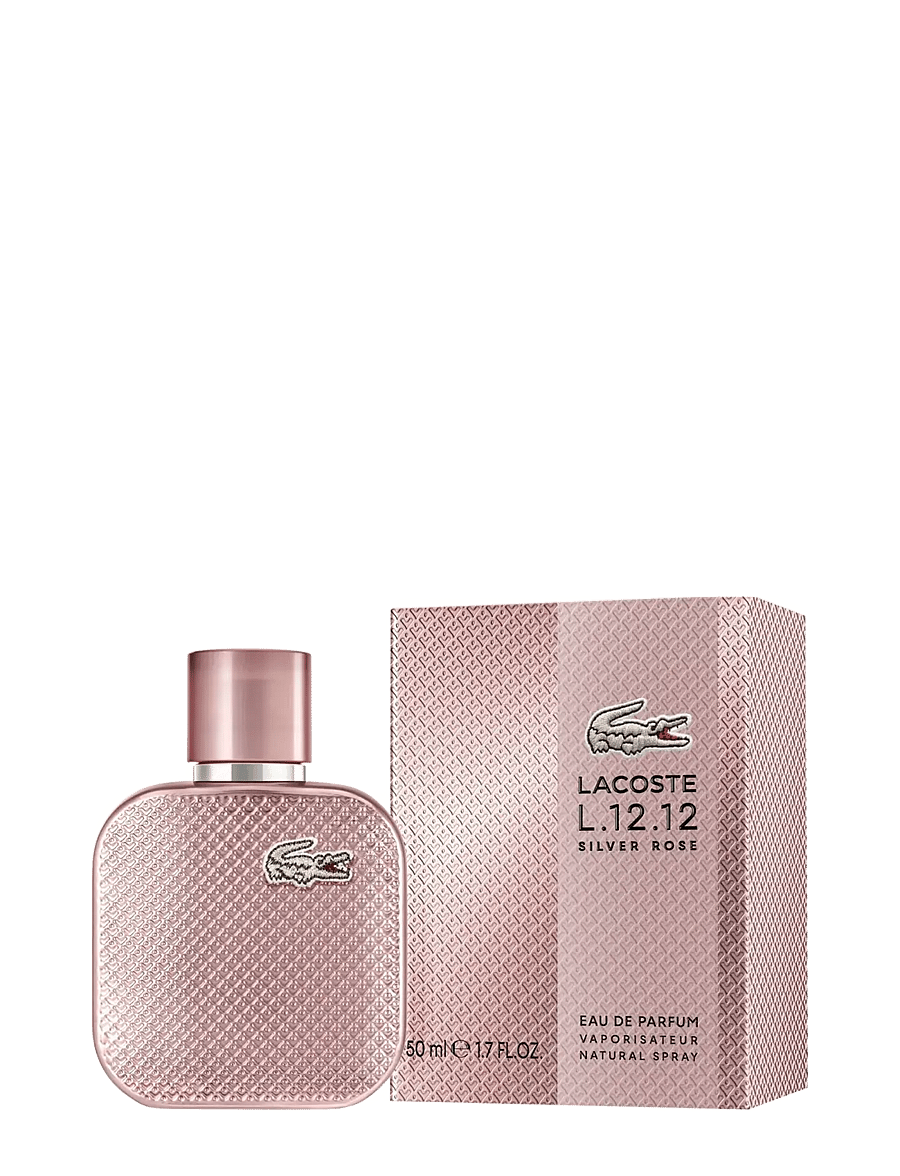 Lacoste Fragrance - L.12.12 Silver Rose EdP - bliv klar til date night - clear - 1