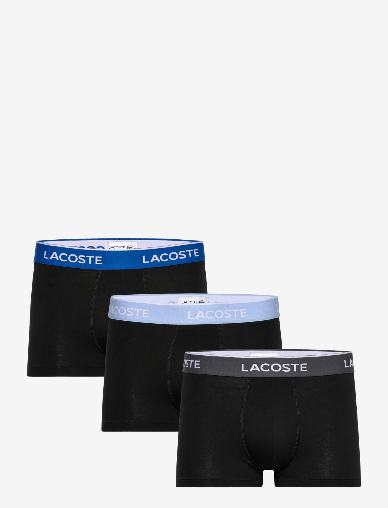 Lacoste - 5H51 Trunk men - boxershorts - black/marina-overview-gray - 0