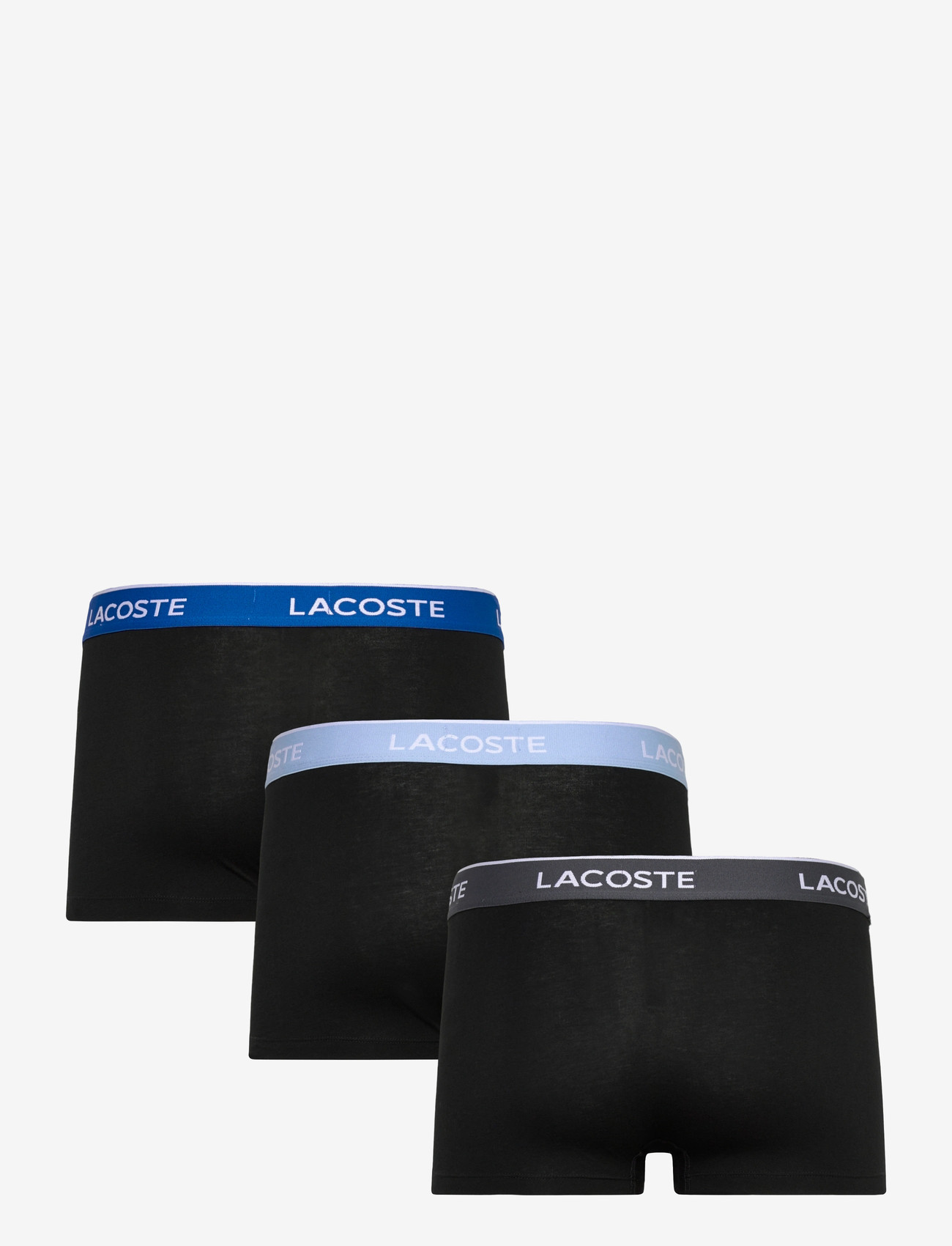 Lacoste - 5H51 Trunk men - boxershorts - black/marina-overview-gray - 1