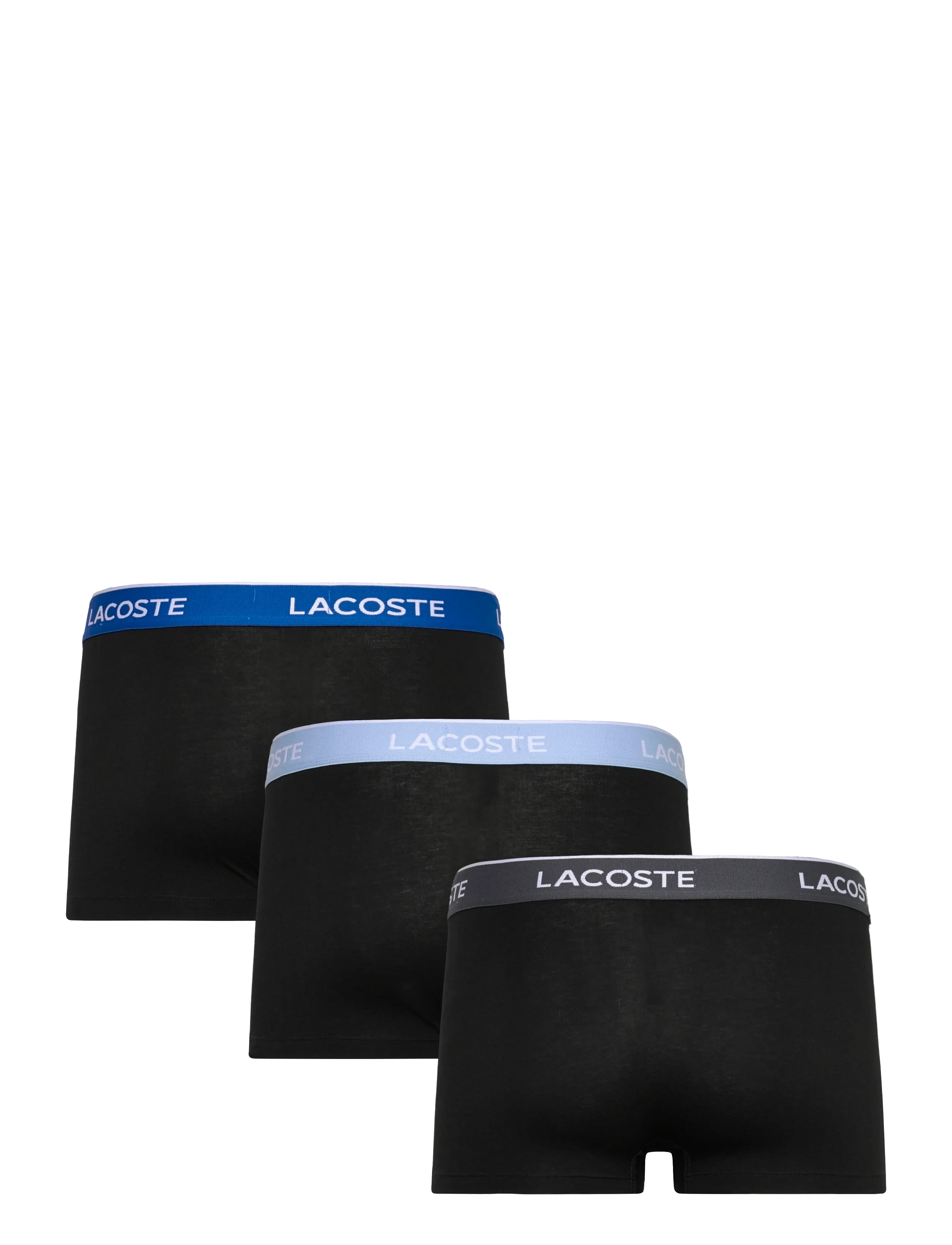 Lacoste - 5H51 Trunk men - bokserki szorty - black/marina-overview-gray - 1