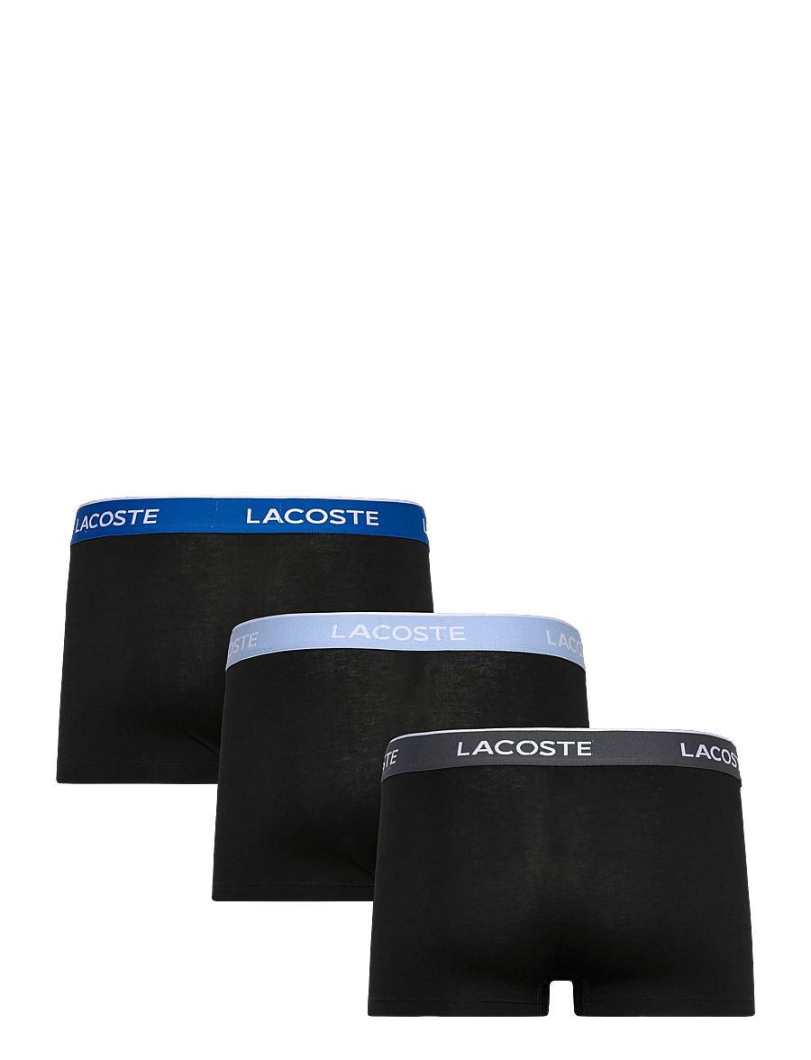 Lacoste - 5H51 Trunk men - bokserki szorty - black/marina-overview-gray - 1