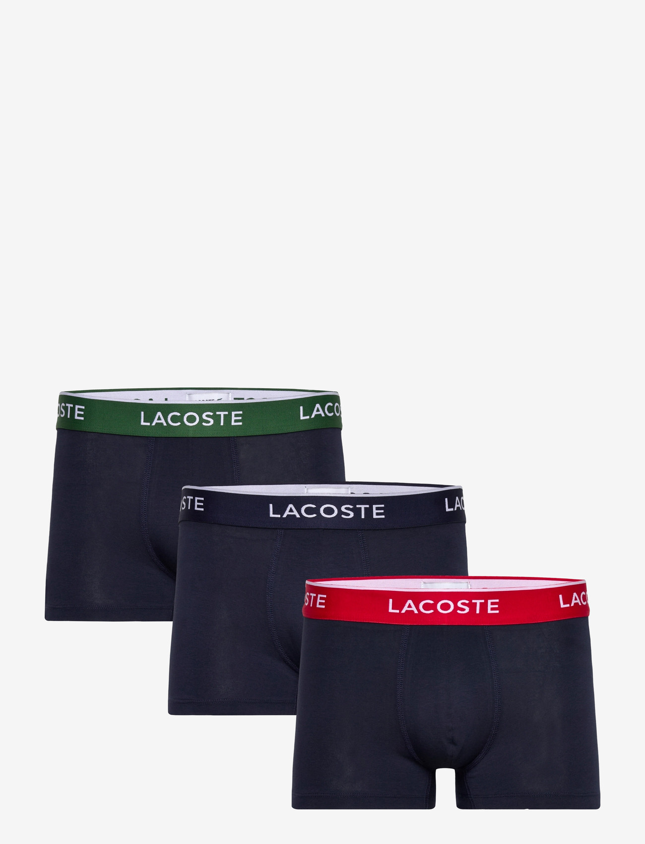 Lacoste - 5H51 Trunk men - boxershorts - navy blue/green-red-navy - 0