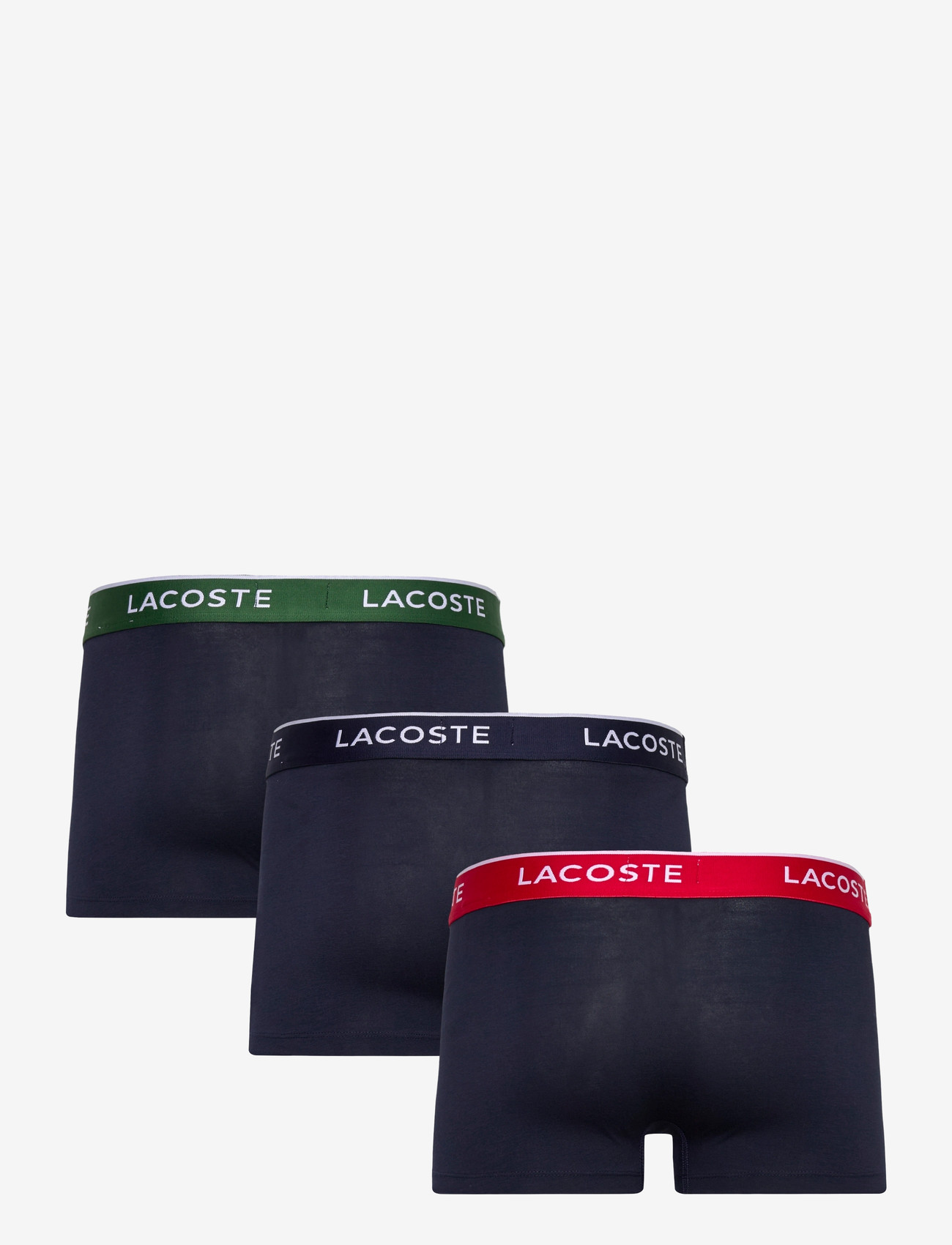 Lacoste - 5H51 Trunk men - boxershorts - navy blue/green-red-navy - 1