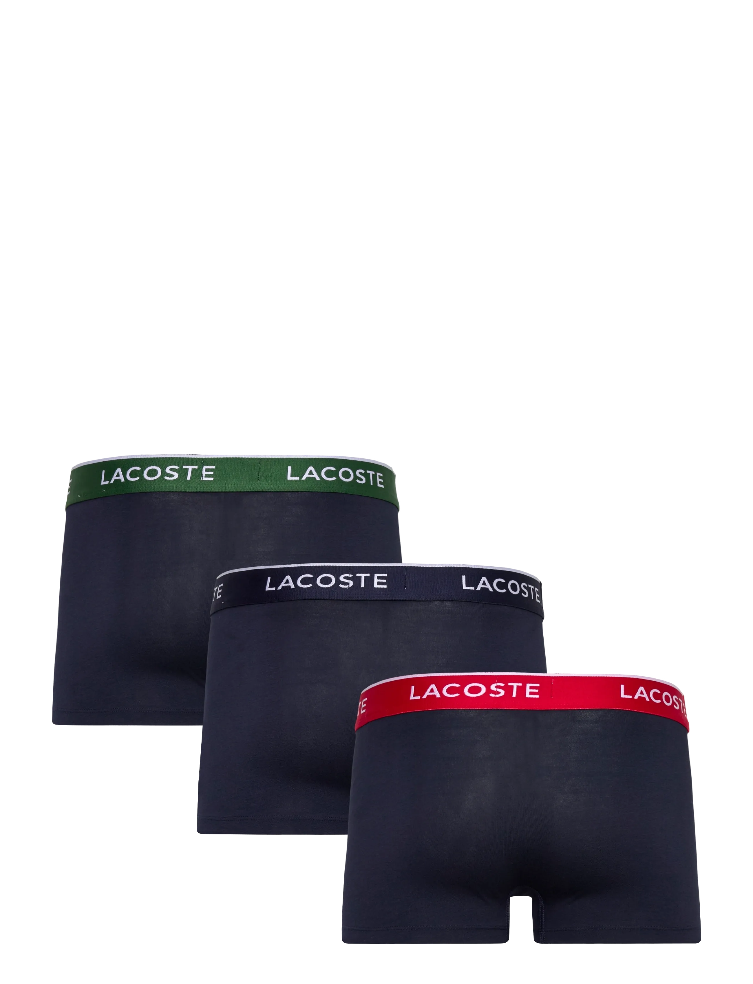 Lacoste - 5H51 Trunk men - boxershorts - navy blue/green-red-navy - 1