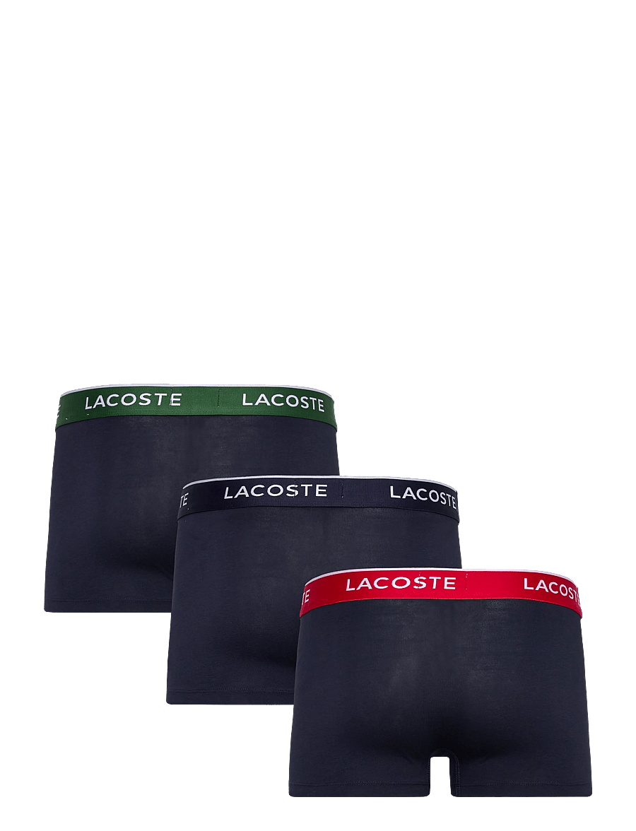 Lacoste - 5H51 Trunk men - boxershorts - navy blue/green-red-navy - 1