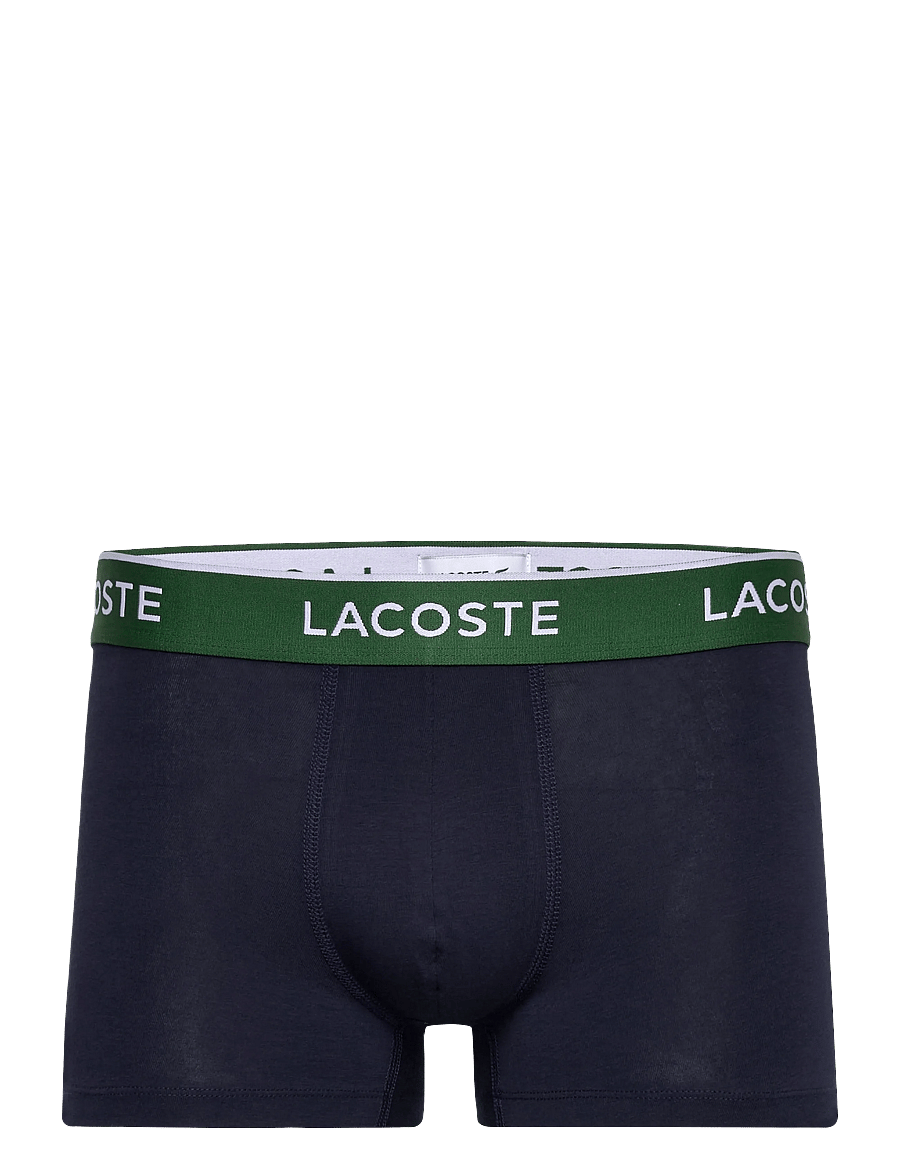 Lacoste - 5H51 Trunk men - boxershorts - navy blue/green-red-navy - 4