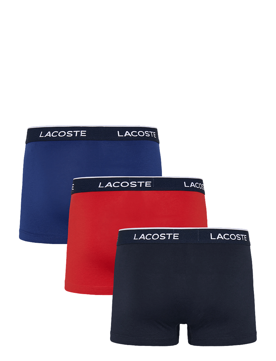 Lacoste - 5H51 Trunk men - boxershorts - navy blue/red-methylene - 1