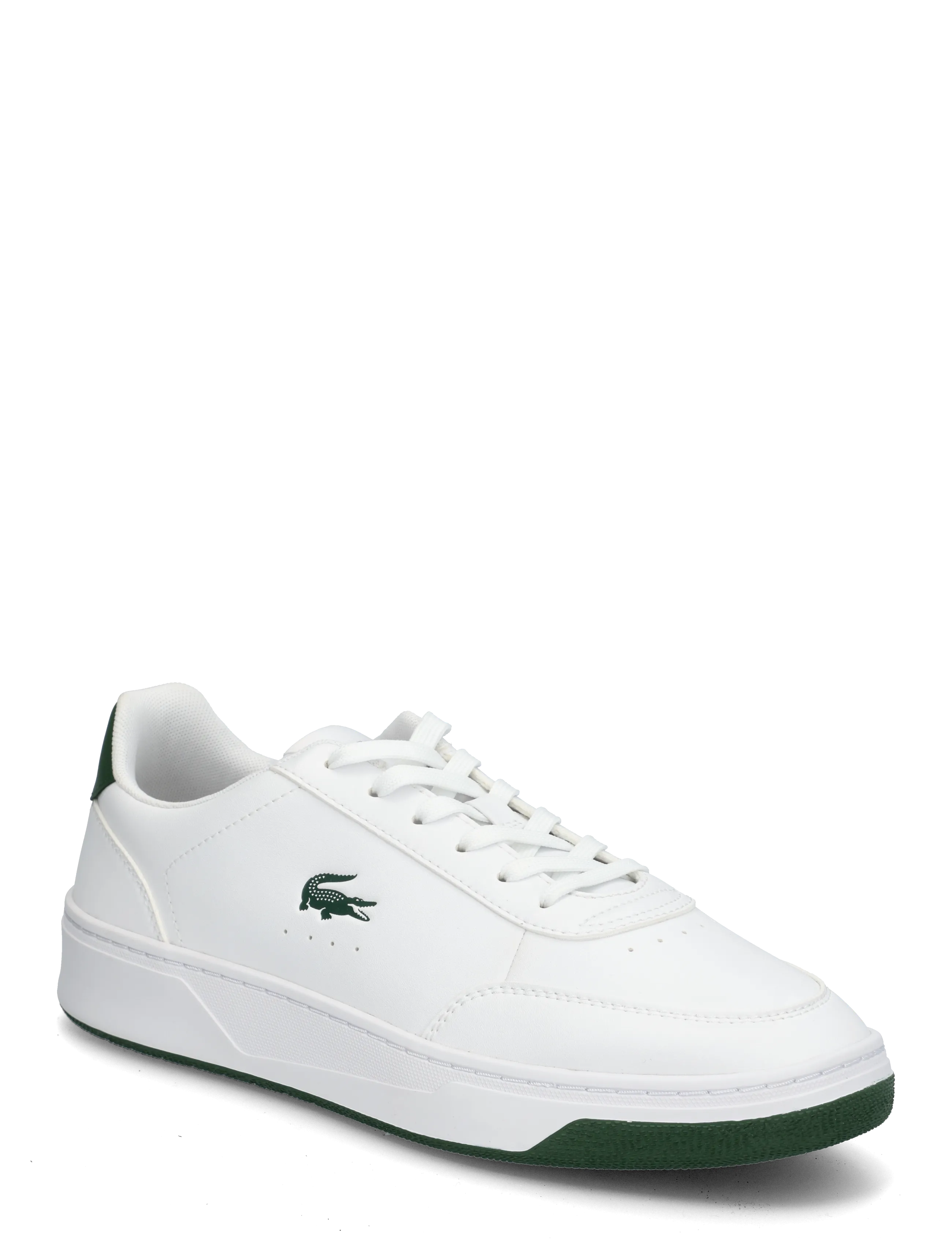 Lacoste COURT PRO 225 2 SMA - Skor - WHT/DK GRN / white