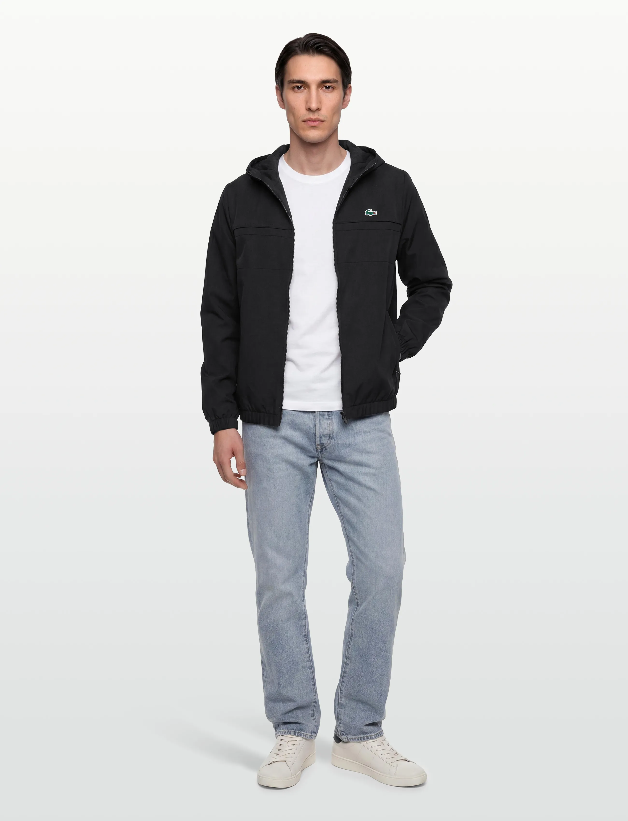 Lacoste 1Hb1 Men's Jacket, L, Jackets, Schwarz - Light Männerswear
