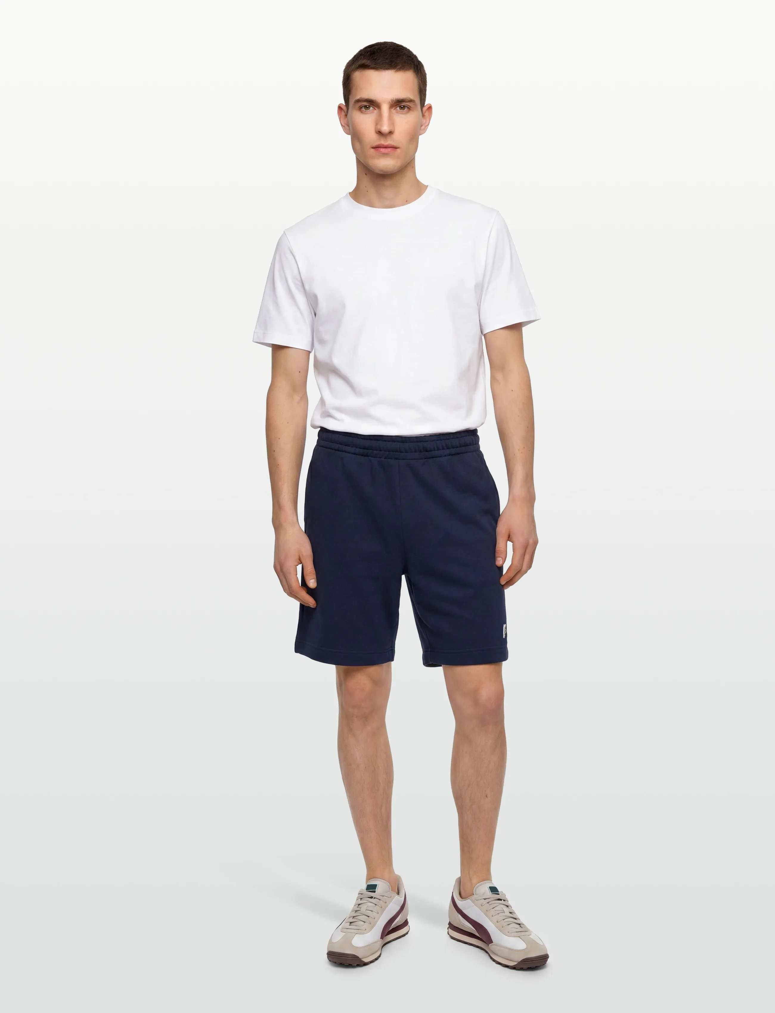 Lacoste 1Hg1 Men's Shorts, S, Marineblau - Sweat Männerswear