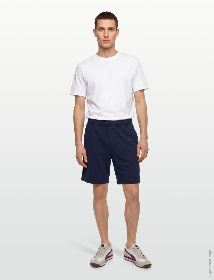 Lacoste - 1HG1 Men's shorts - navy blue - 0