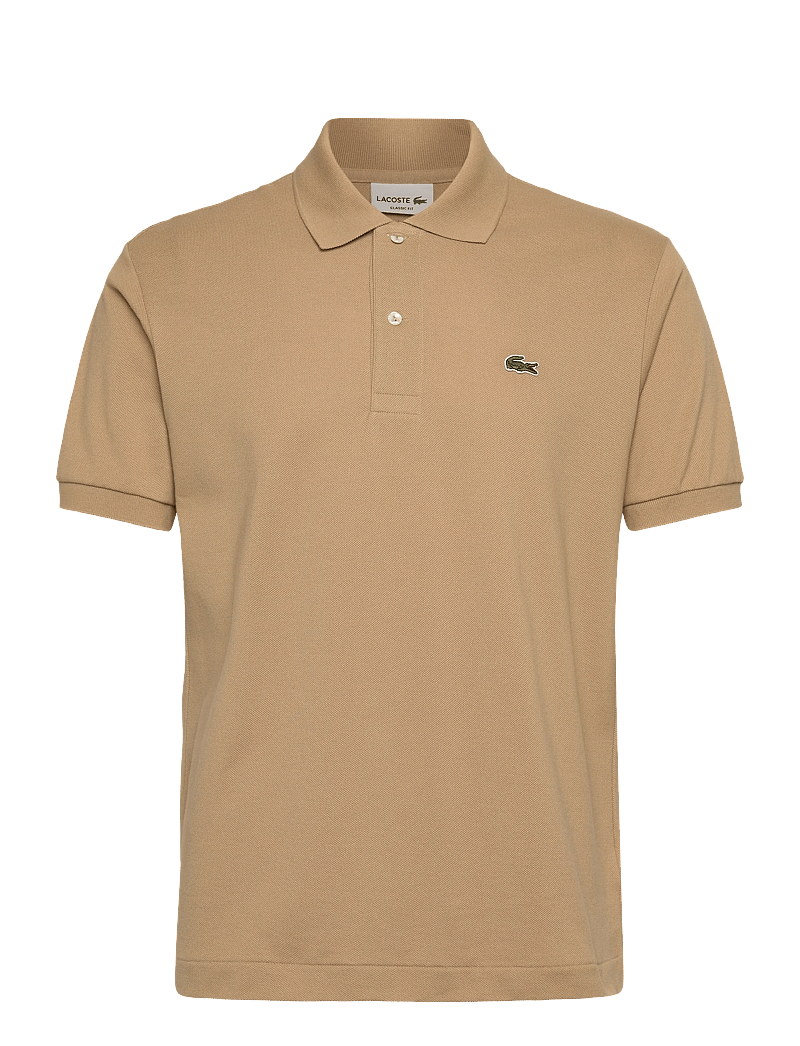 Lacoste - Classic Fit L1212 Original Polo Shirt - kortærmede poloer - beige - 0