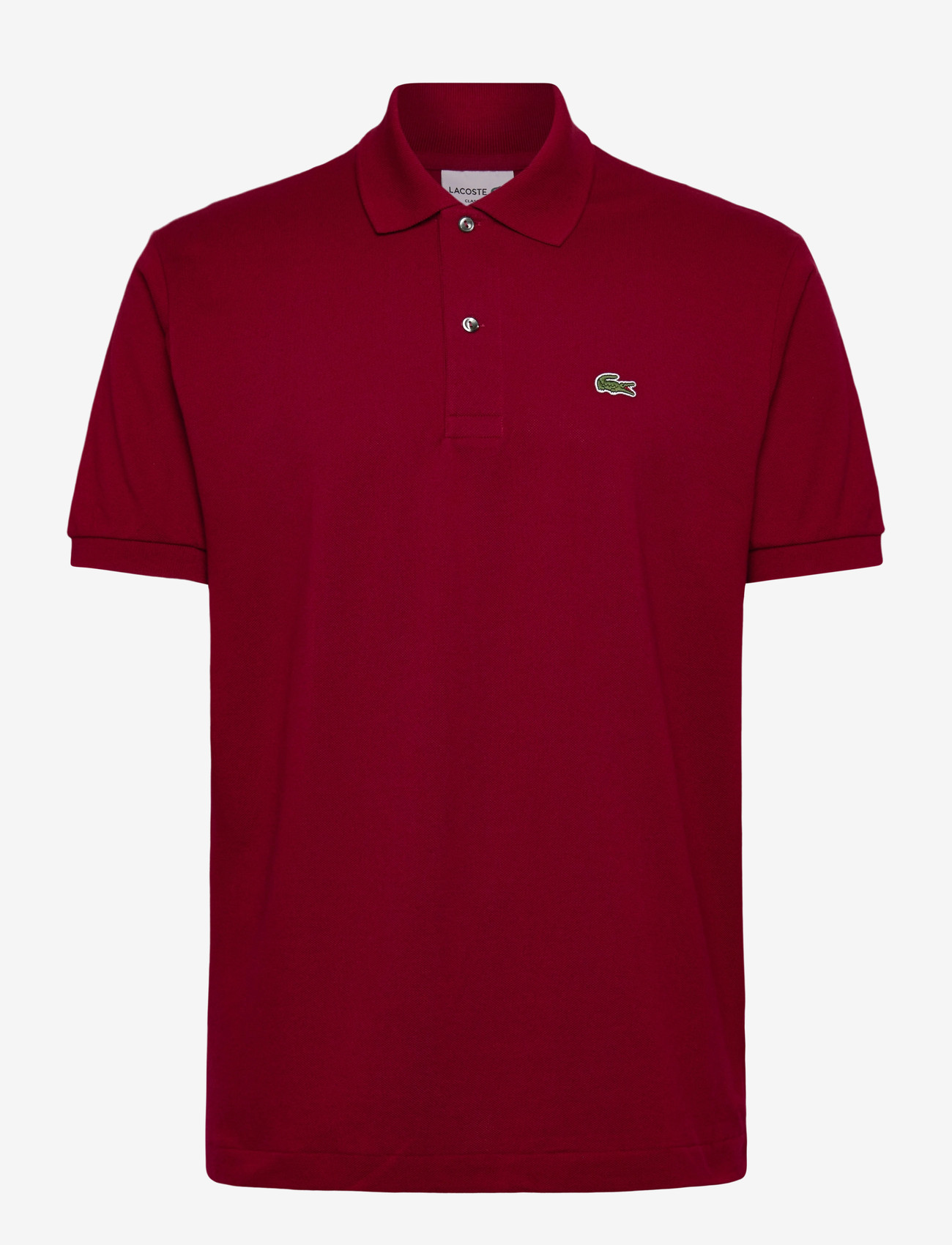 Lacoste - Classic Fit L1212 Original Polo Shirt - kortärmade pikéer - bordeaux - 0