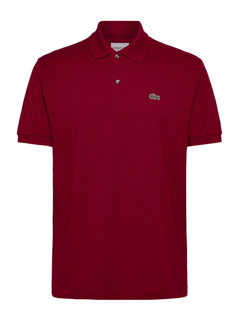 Lacoste - Classic Fit L1212 Original Polo Shirt - kortærmede poloer - bordeaux - 0