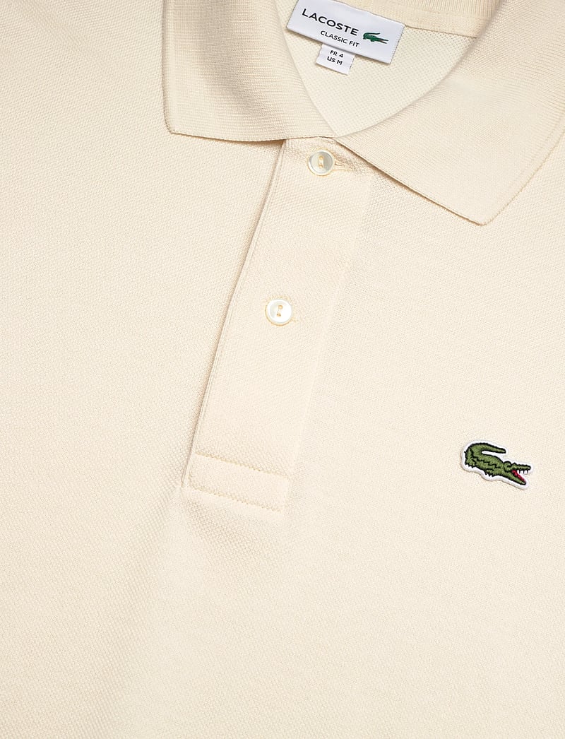 Lacoste - Classic Fit L1212 Original Polo Shirt - kortärmade pikéer - creme - 2