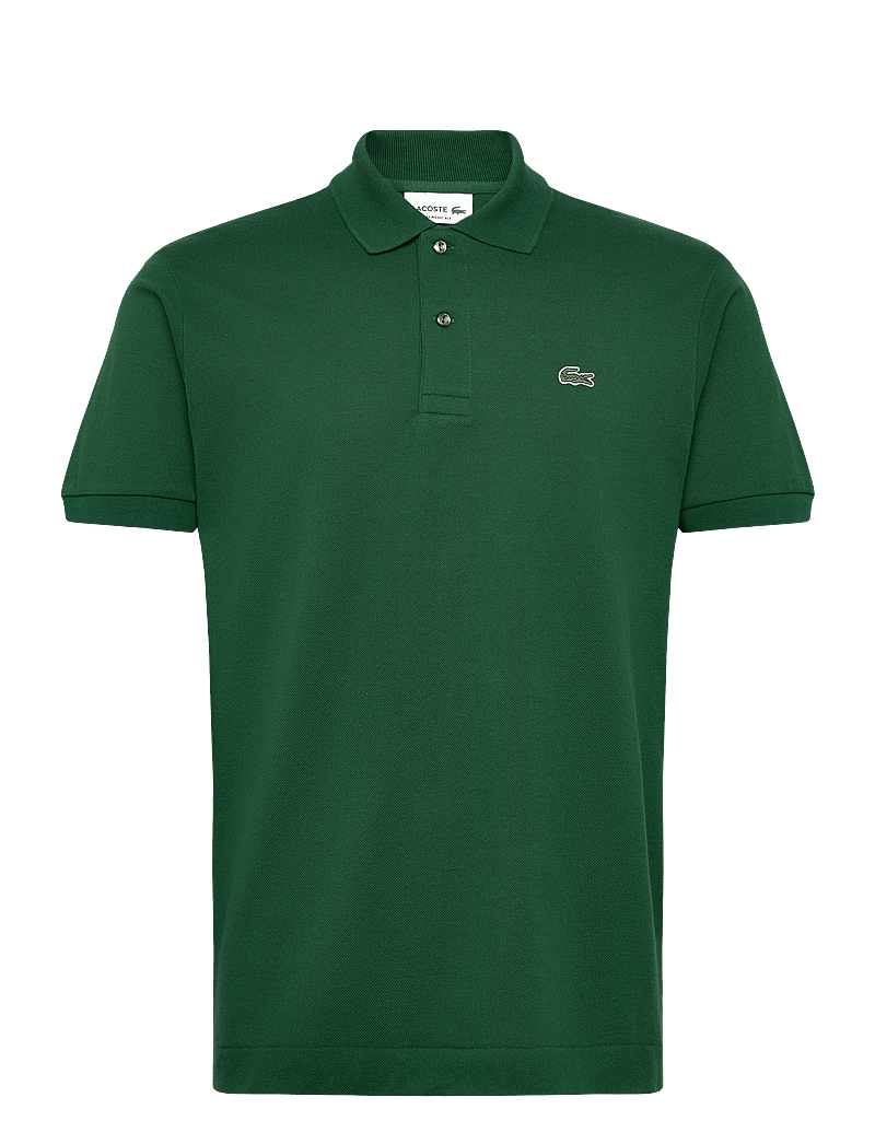 Lacoste - Classic Fit L1212 Original Polo Shirt - short-sleeved polos - green - 0
